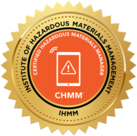 IHMM CHMM Certified Hazardous Materials Manager